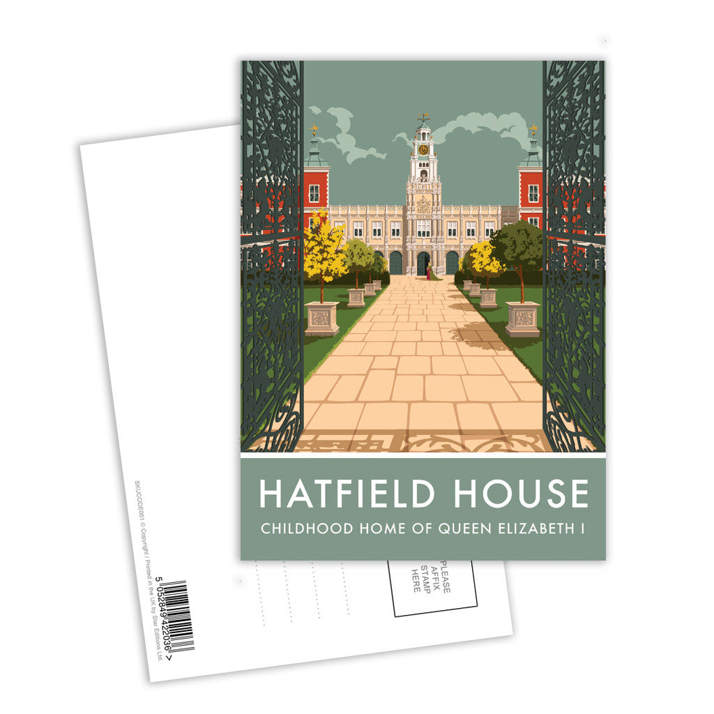 Hatfield House Postcard Pack of 8