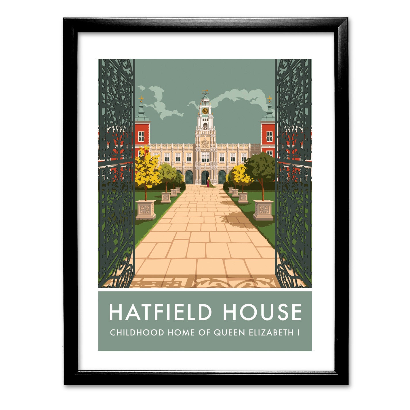 Hatfield House Art Print