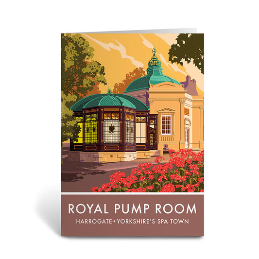 Royal Pump Room Greeting Card 7x5