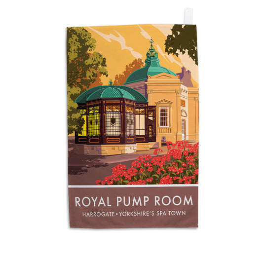Royal Pump Room Tea Towel