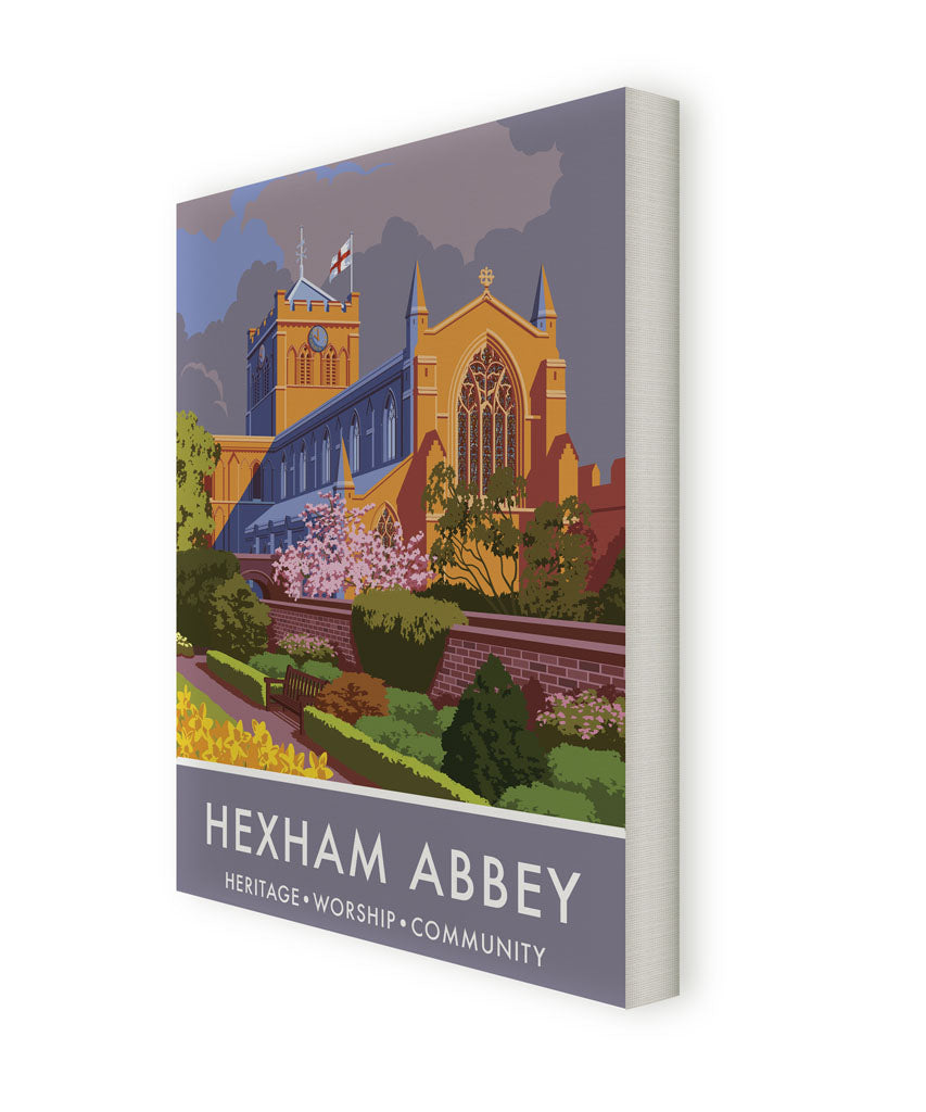 Hexham Abbey Canvas