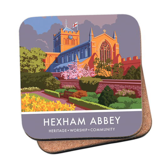 Hexham Abbey Coaster