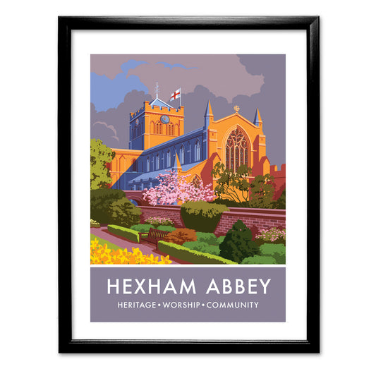 Hexham Abbey Art Print