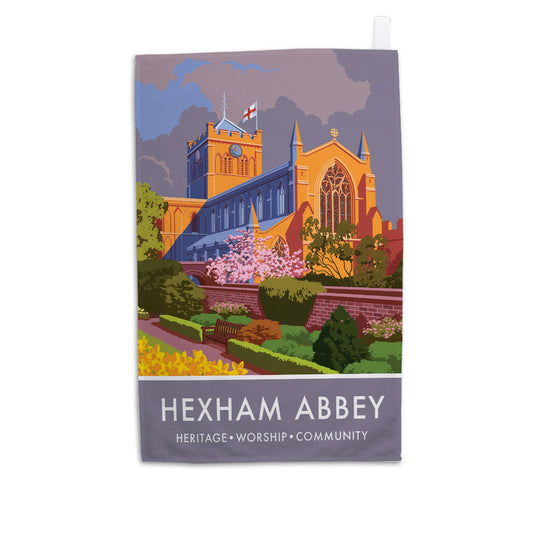 Hexham Abbey Tea Towel