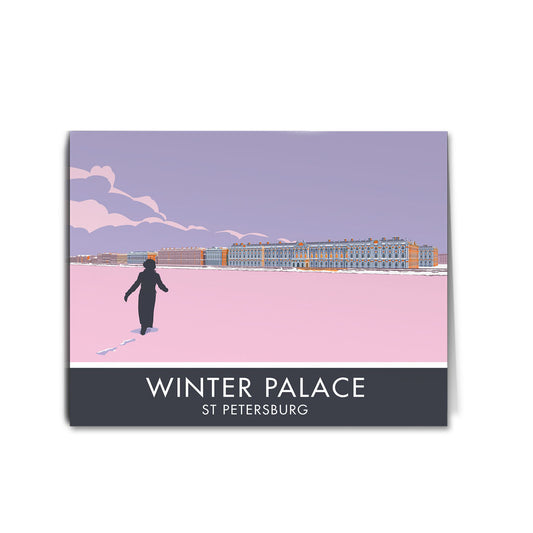Winter Palace Greeting Card 7x5