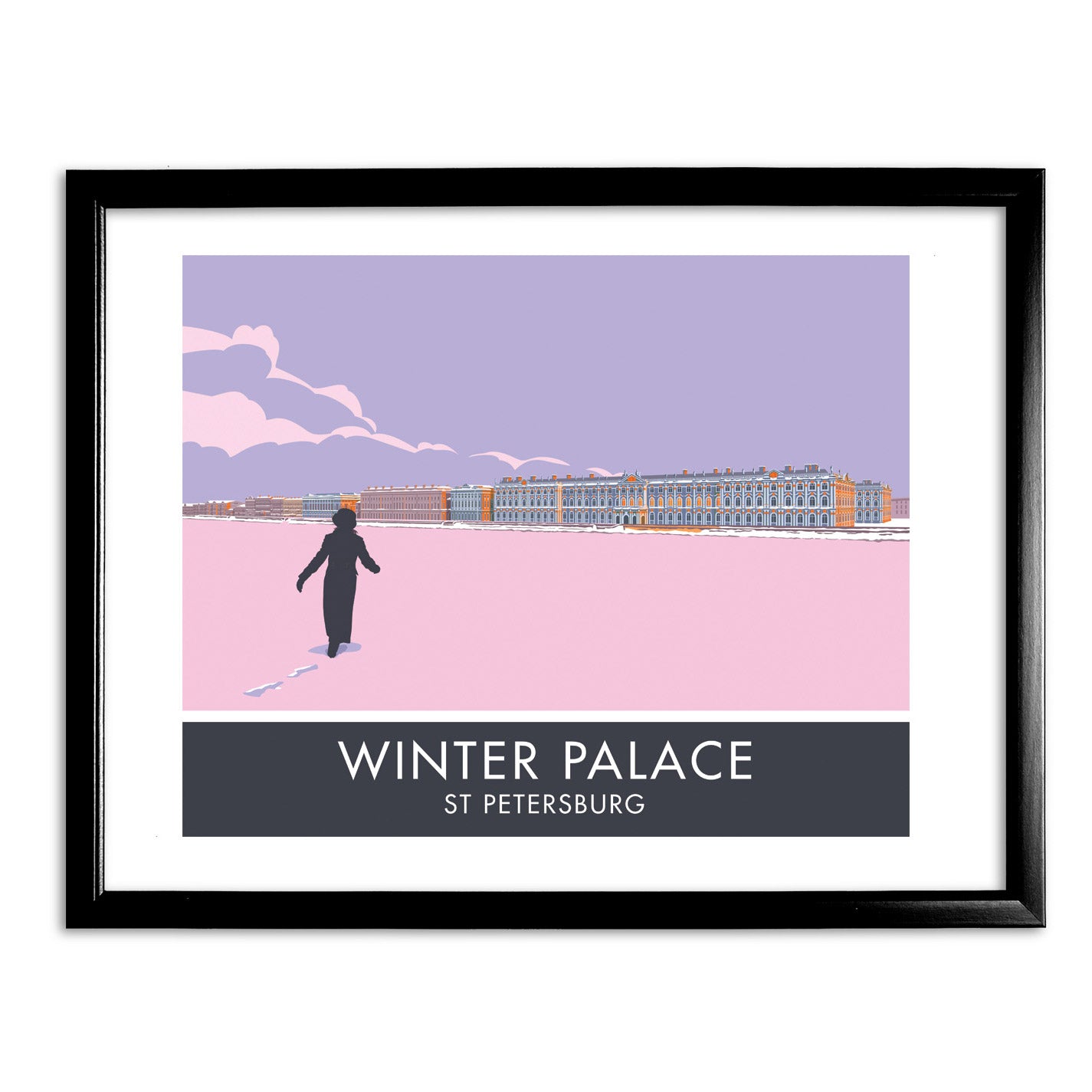 Winter Palace Art Print