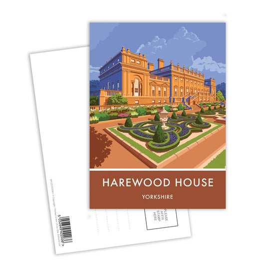 Harewood House, Yorkshire Postcard Pack of 8