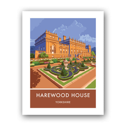 Harewood House, Yorkshire Art Print