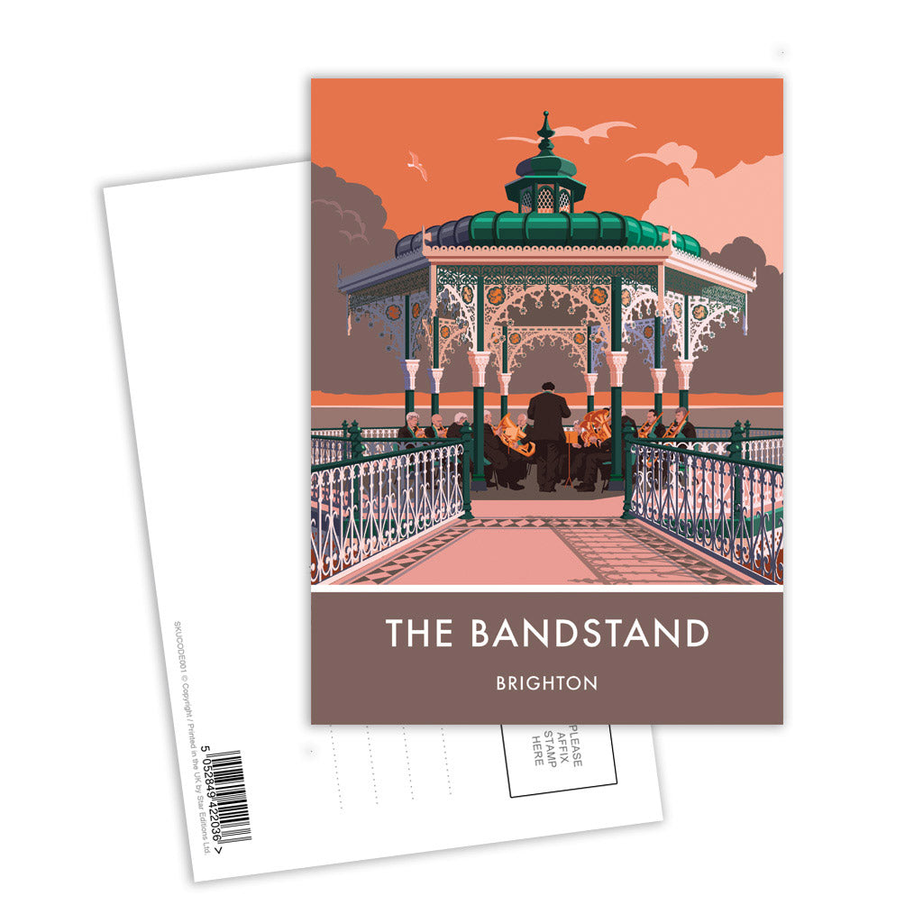 The Bandstand, Brighton Postcard Pack of 8