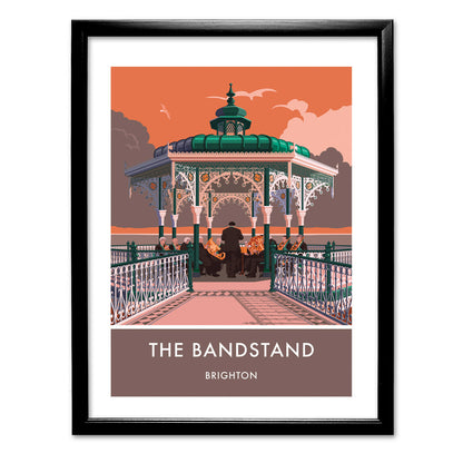 The Bandstand, Brighton Art Print