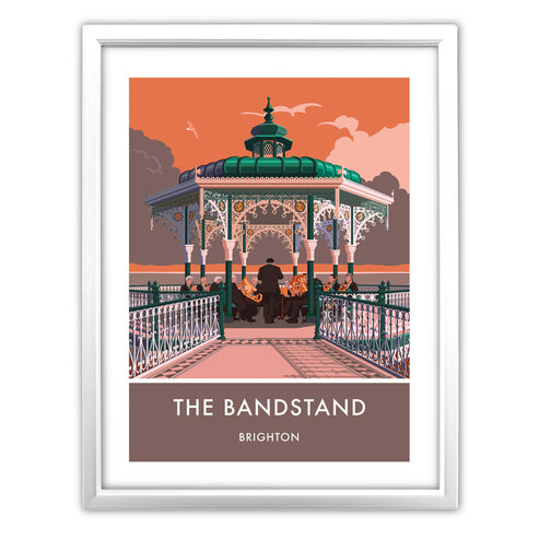 The Bandstand, Brighton Art Print