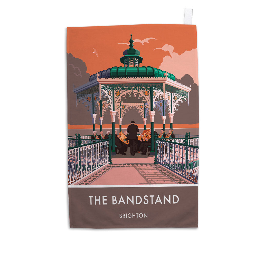 The Bandstand, Brighton Tea Towel