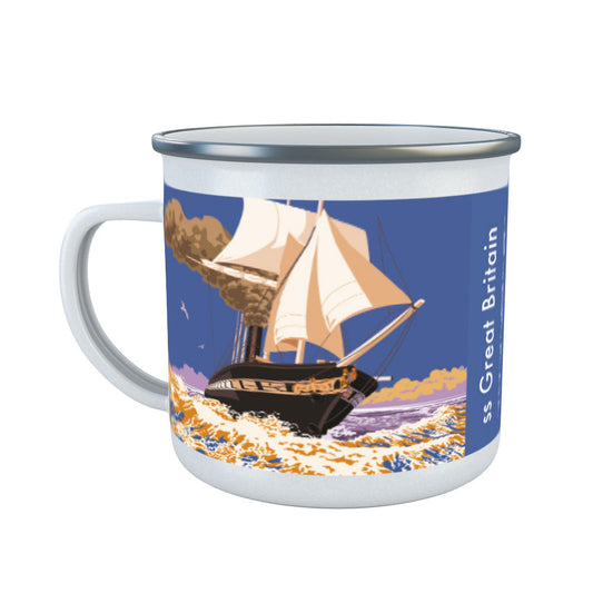 The SS Great Britain Enamel Mug