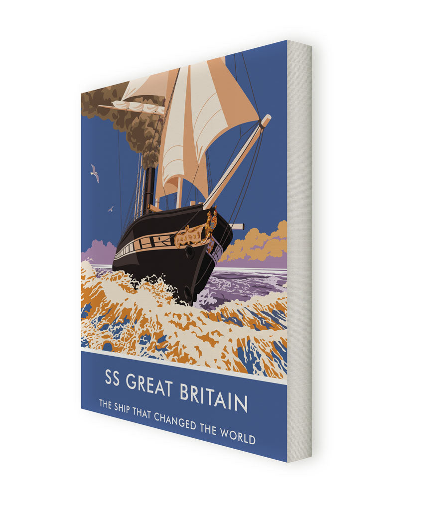 Ss Great Britain Canvas