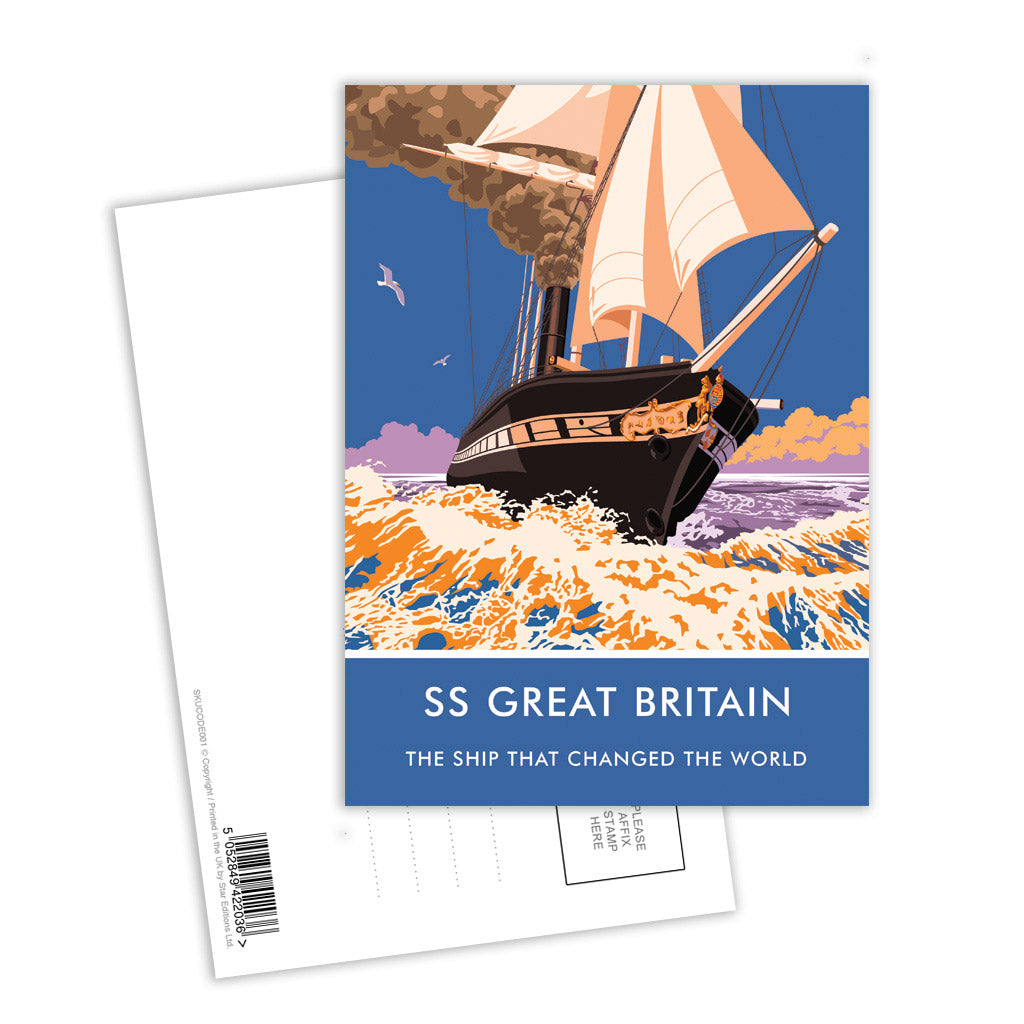 Ss Great Britain Postcard Pack of 8