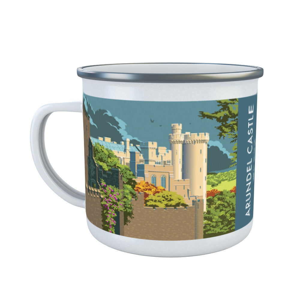 Arundel Castle, Arundel, Sussex Enamel Mug