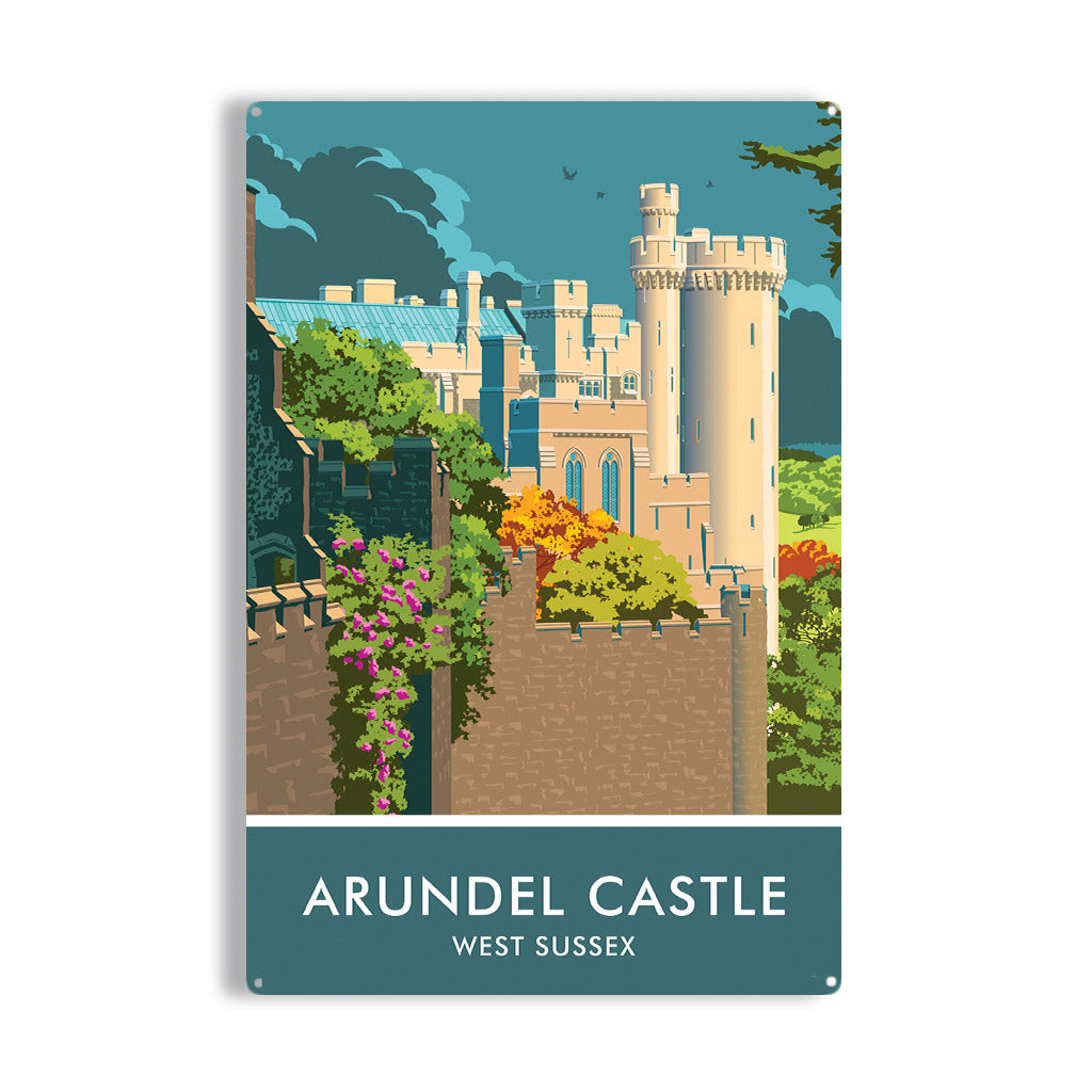 Arundel Castle Metal Sign