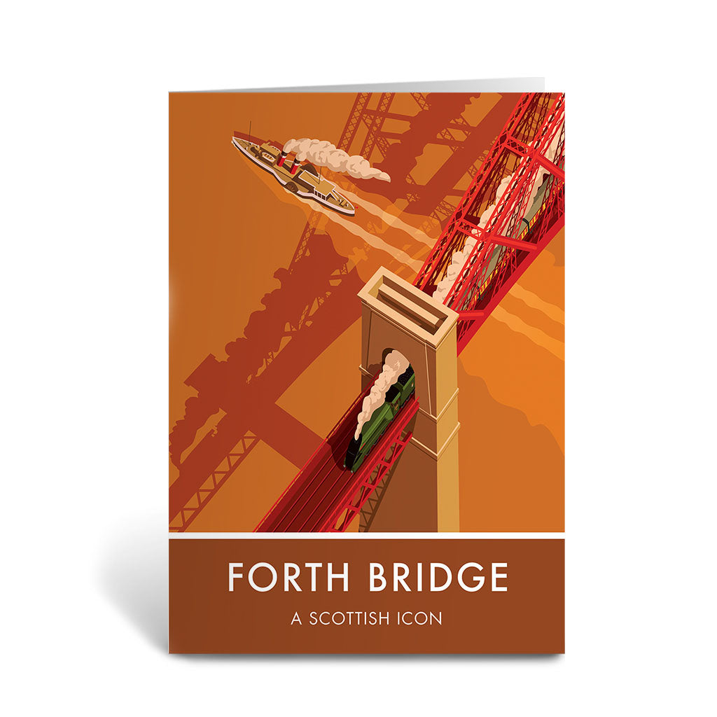 Forth Bridge Greeting Card 7x5