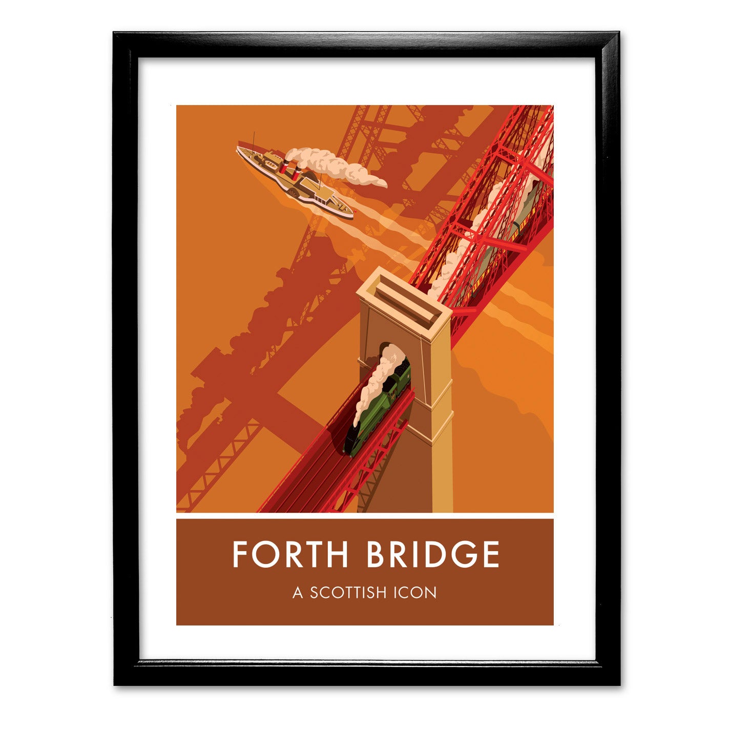 Forth Bridge Art Print