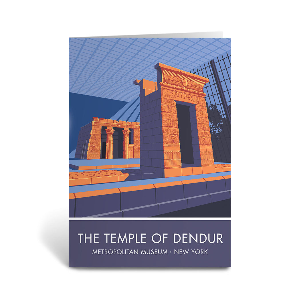 The Temple of Dendur Greeting Card 7x5