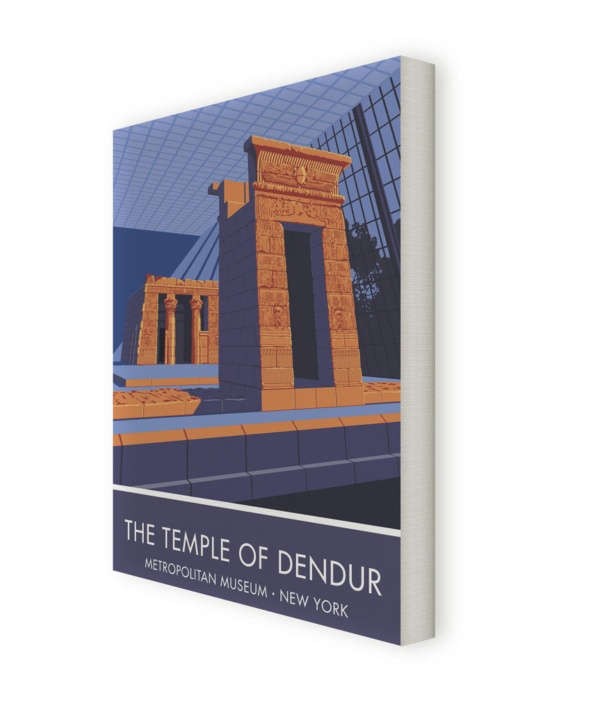 The Temple of Dendur Canvas