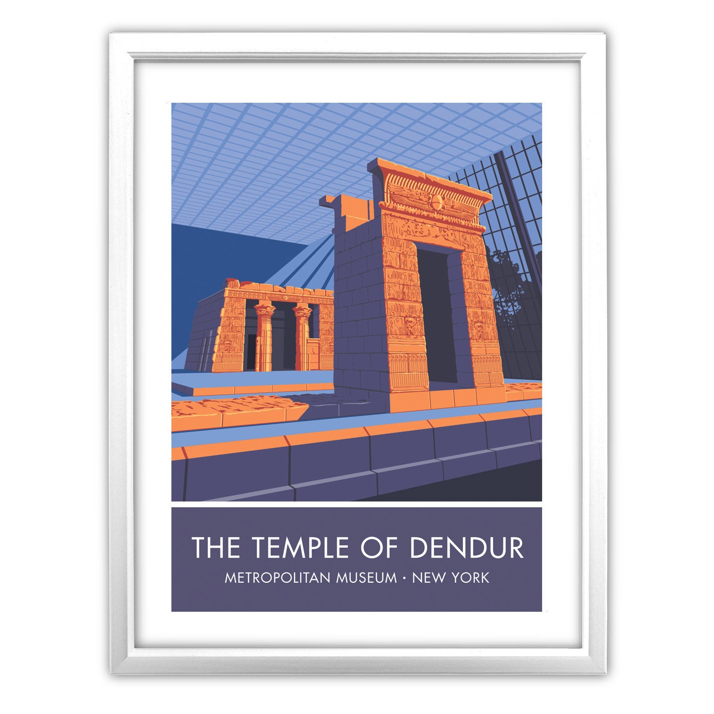The Temple of Dendur Art Print