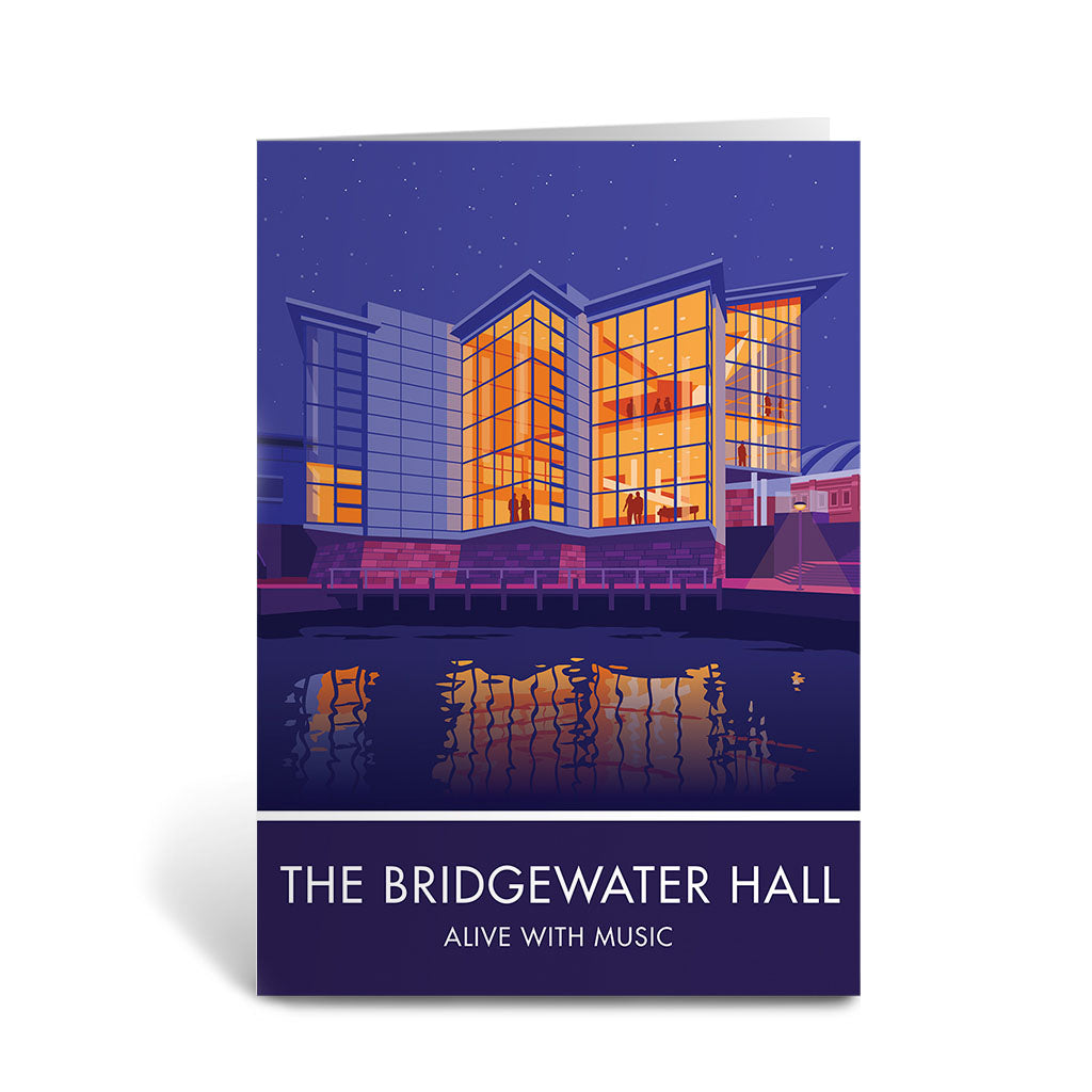 The Bridgewater Hall Greeting Card 7x5