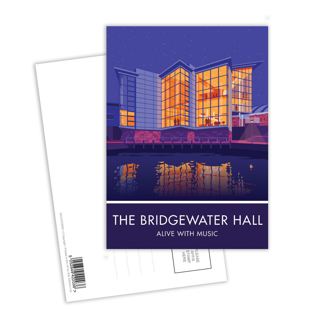 The Bridgewater Hall Postcard Pack of 8