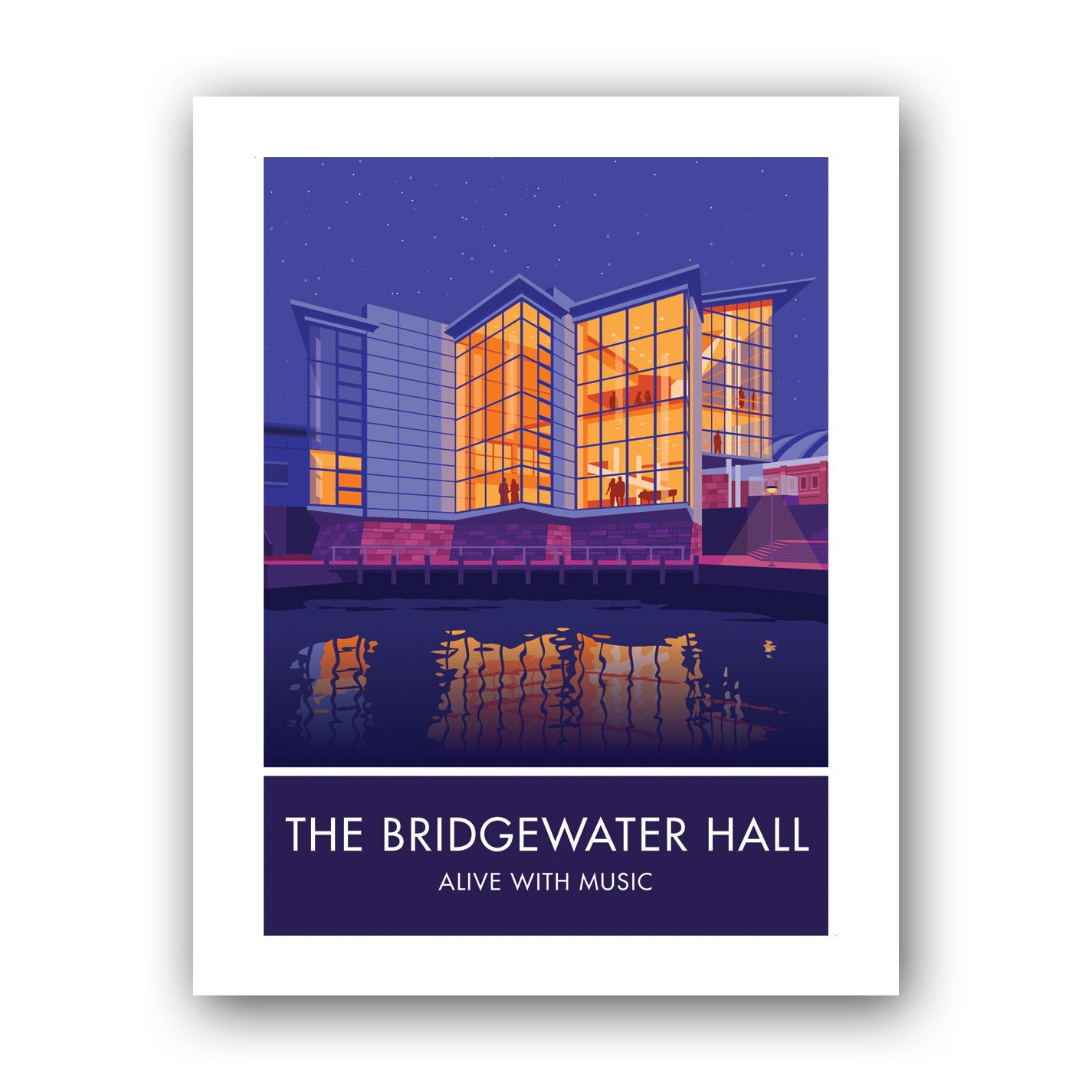 The Bridgewater Hall Art Print