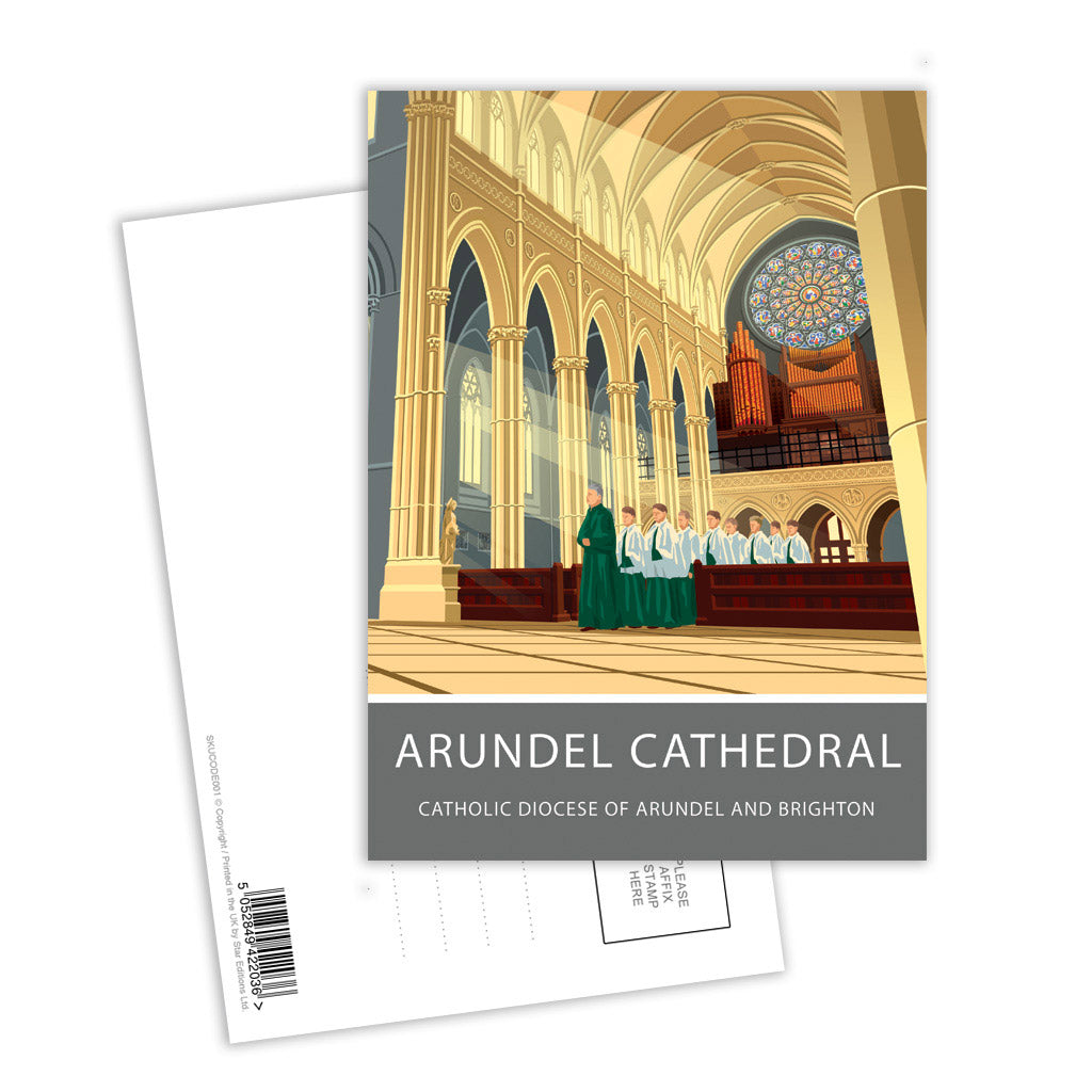 Arundel Cathedral Postcard Pack of 8