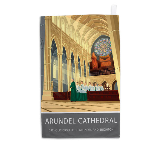 Arundel Cathedral Tea Towel