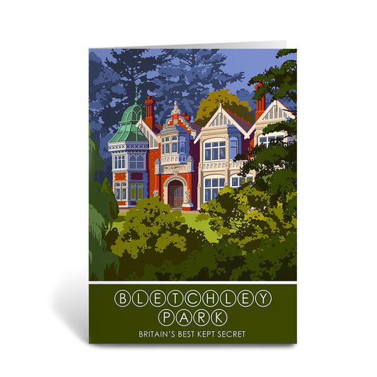 Bletchley Park Greeting Card 7x5