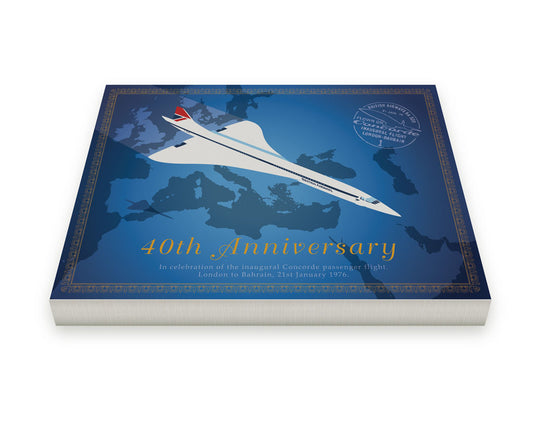 Concorde 40th Anniversary Canvas