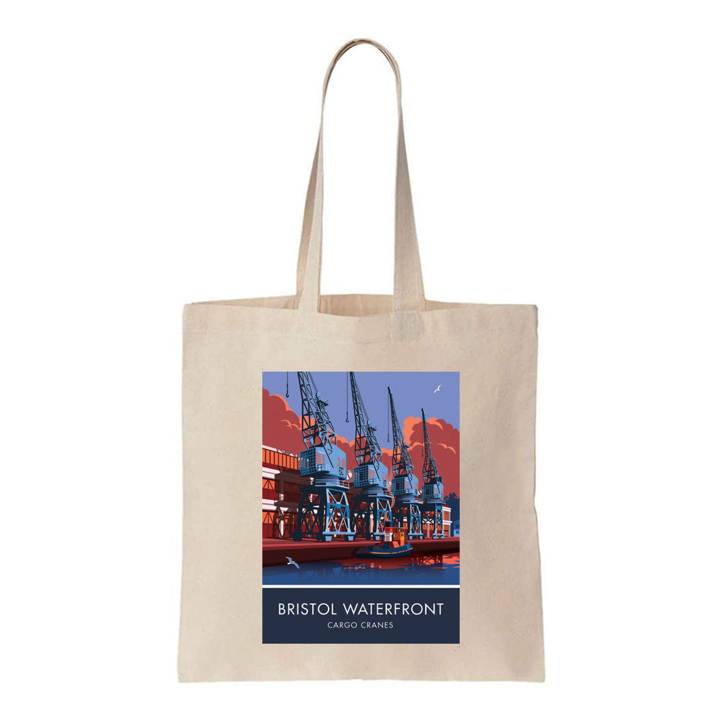 Bristol, Waterfront Cranes Tote Bag