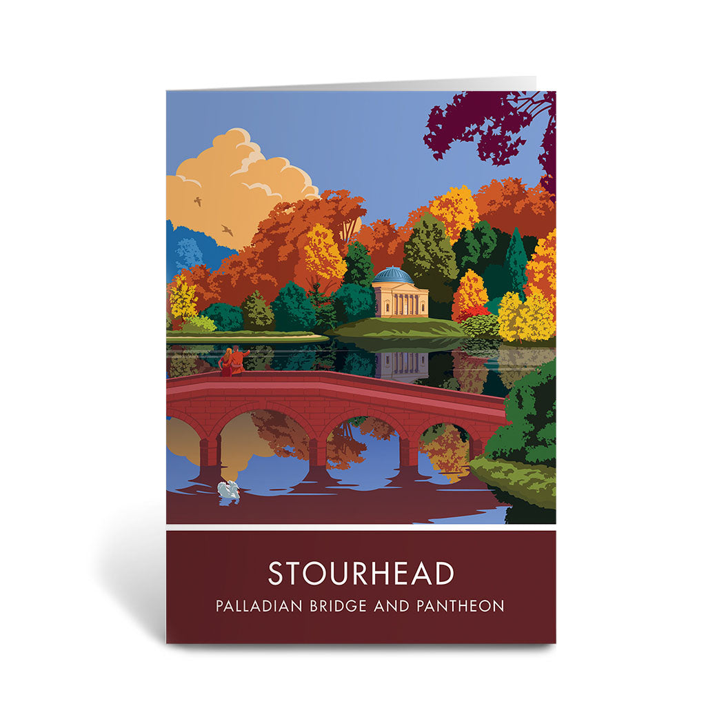 Stourhead Greeting Card 7x5