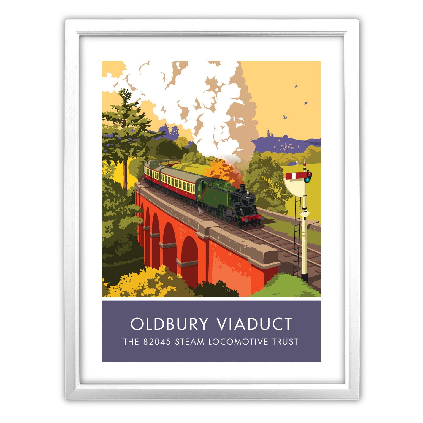 Oldbury Viaduct Art Print