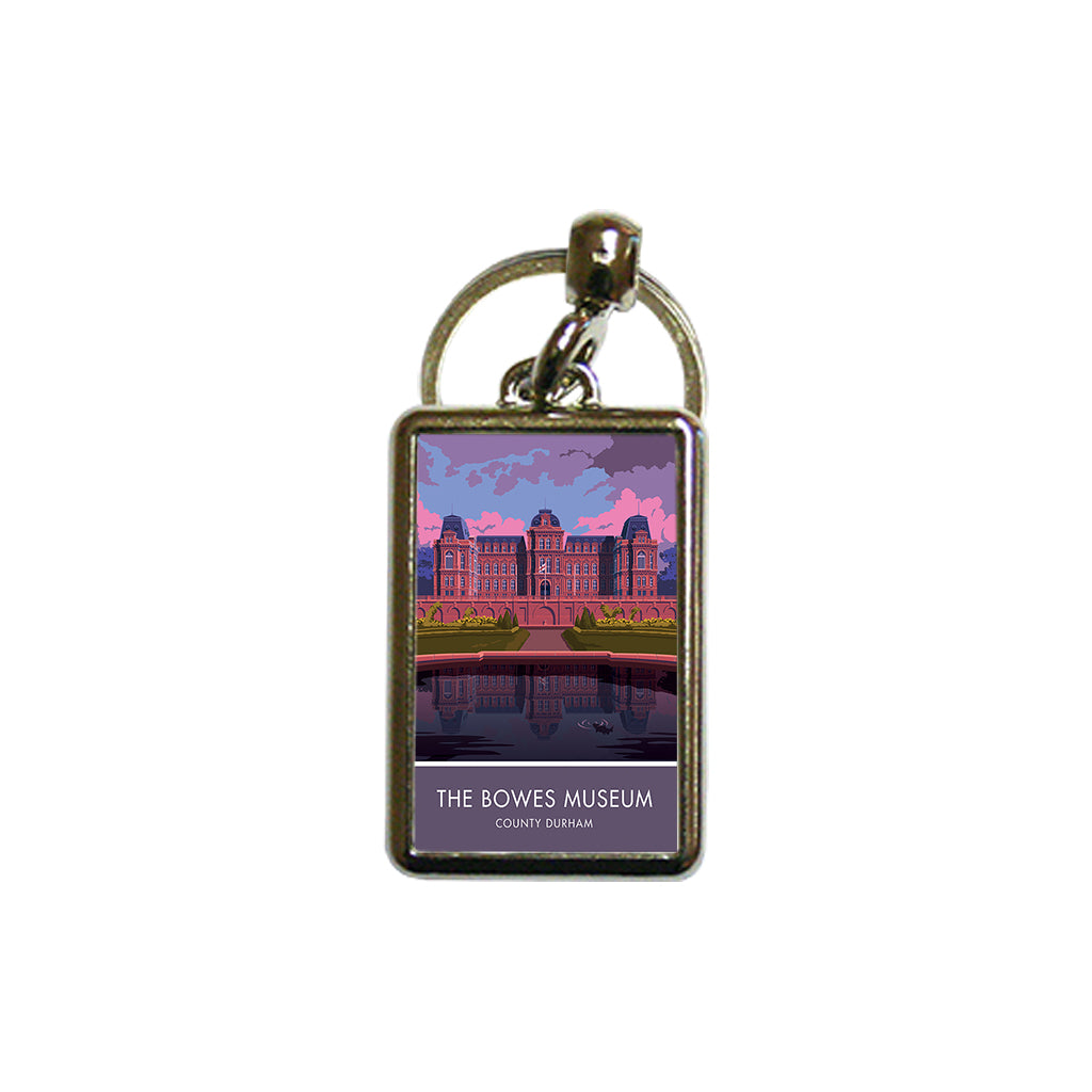 The Bowes Museum Metal Keyring