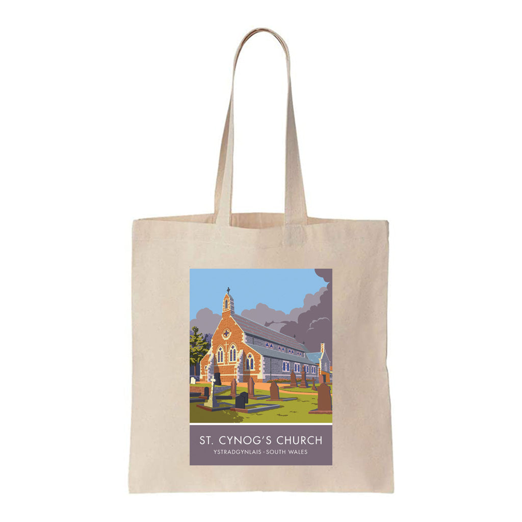 St. Cynog's Church Tote Bag