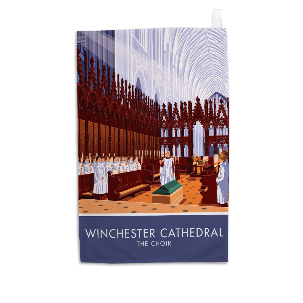 Winchester Cathedral, The Choir Tea Towel