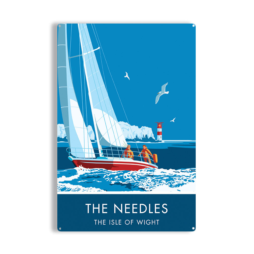 The Needles Metal Sign