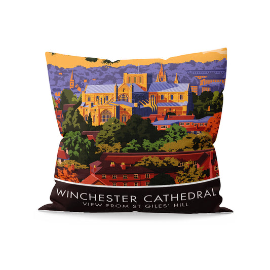 Winchester Cathedral from St Giles' Hill Cushion