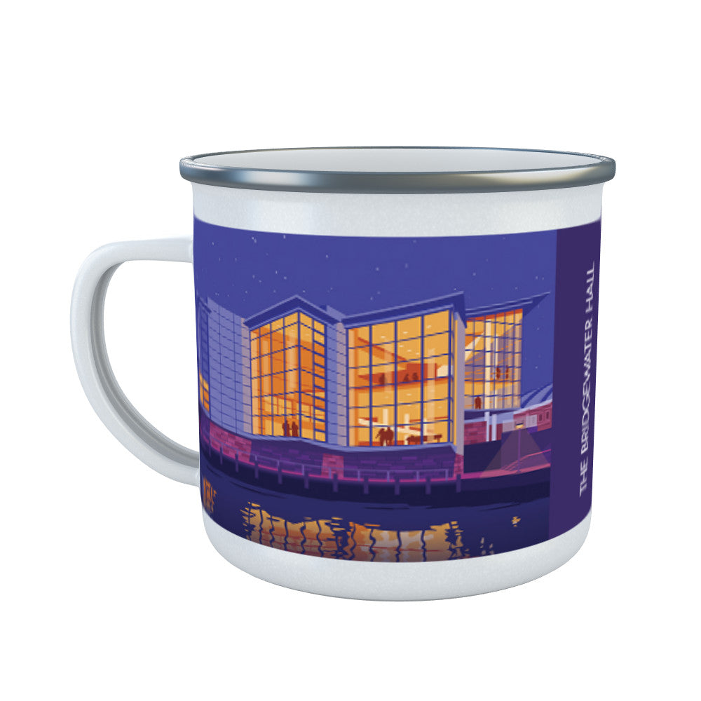 The Bridgewater Hall, Manchester, Cheshire Enamel Mug