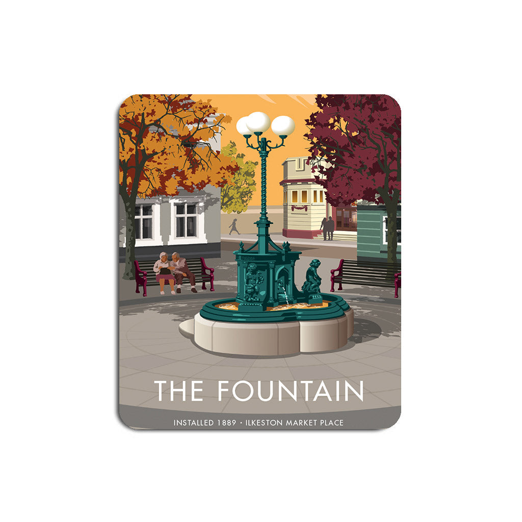 The Fountain, Ilkeston Market Place Mouse Mat