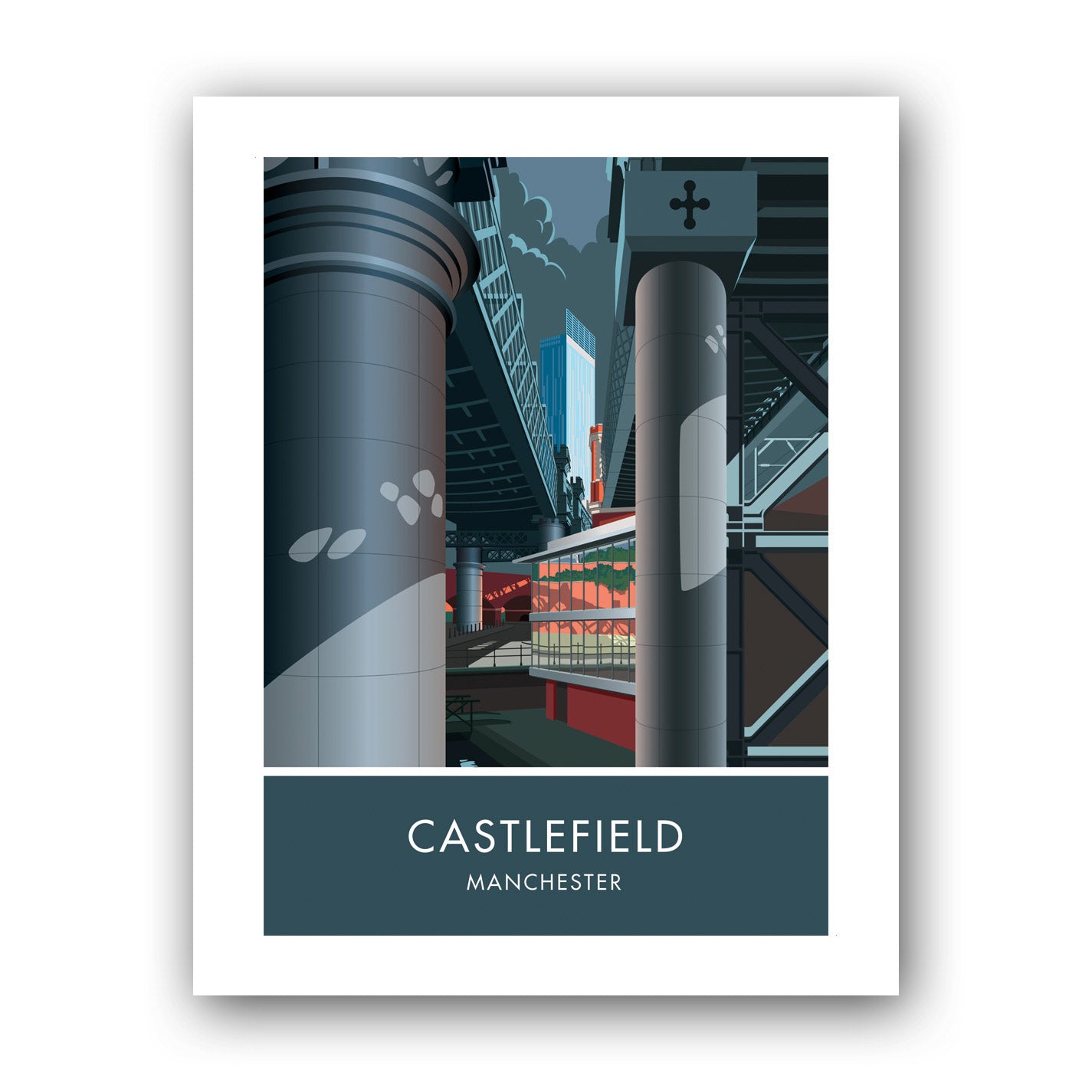 Castlefield Art Print