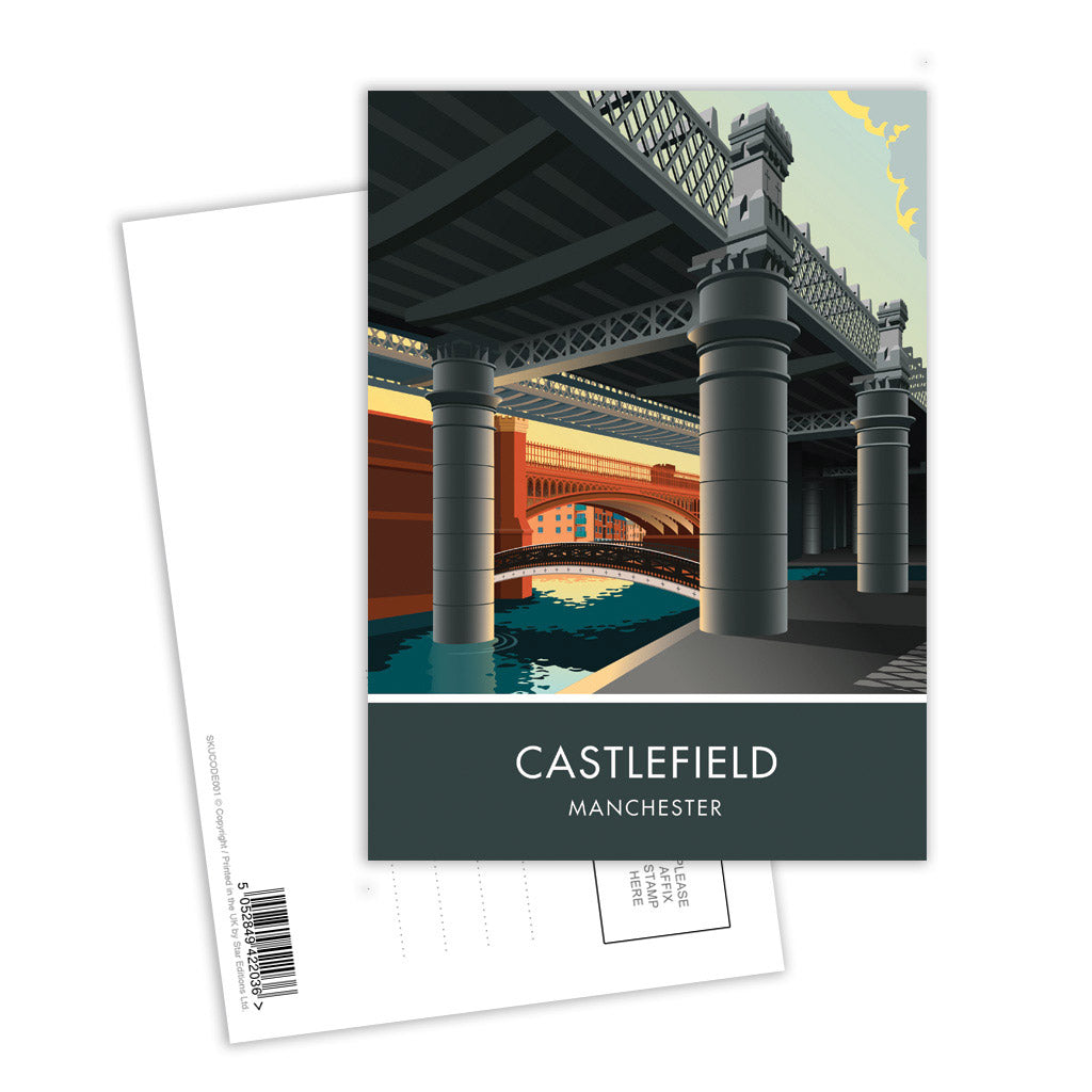 Castefiled Postcard Pack of 8
