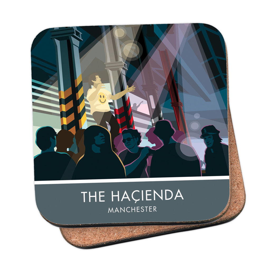 The Hacienda, Manchester Coaster – Stephen Millership - The Art of Travel