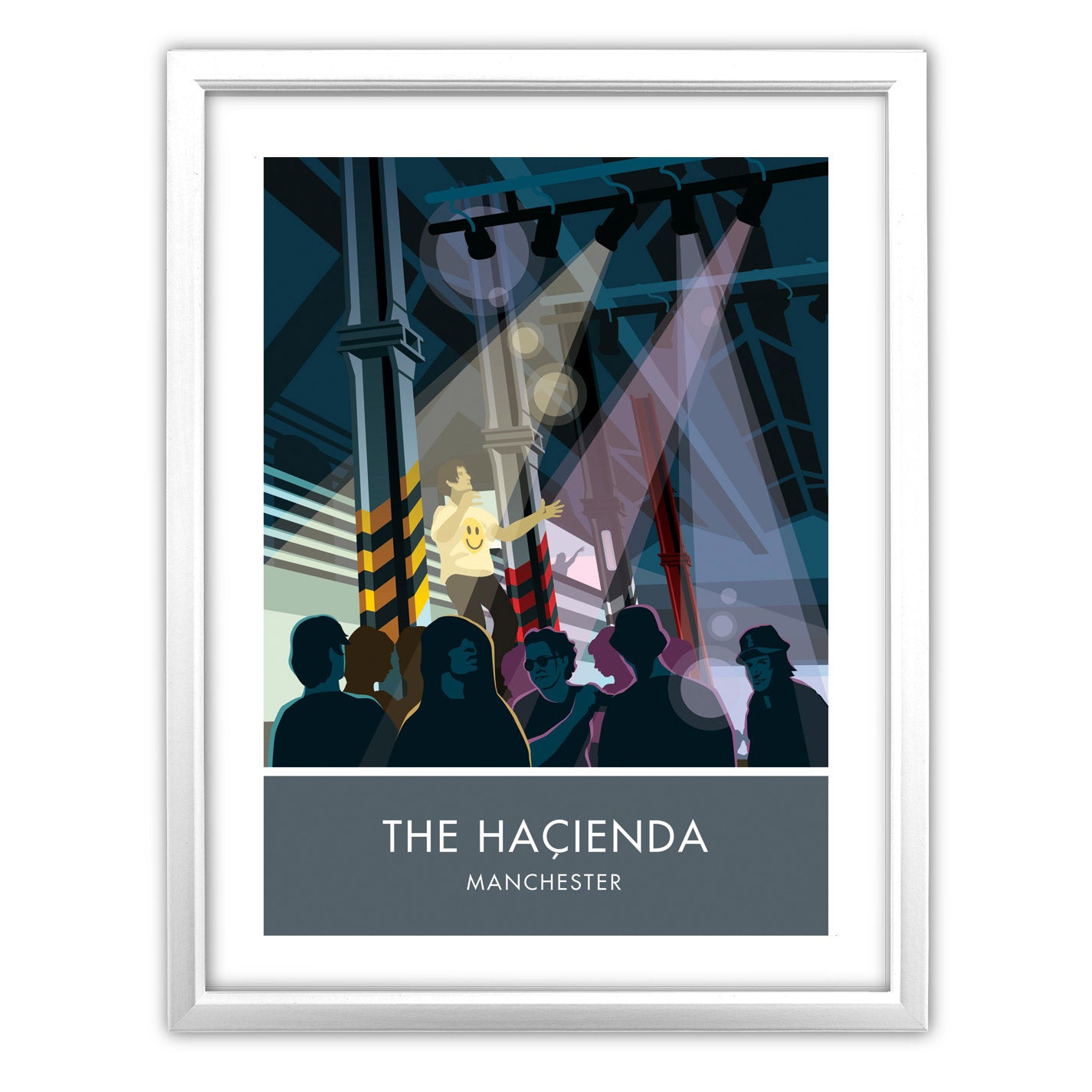 The Hacienda, Manchester Art Print