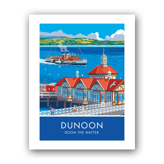 Dunoon, Doon The Water Art Print