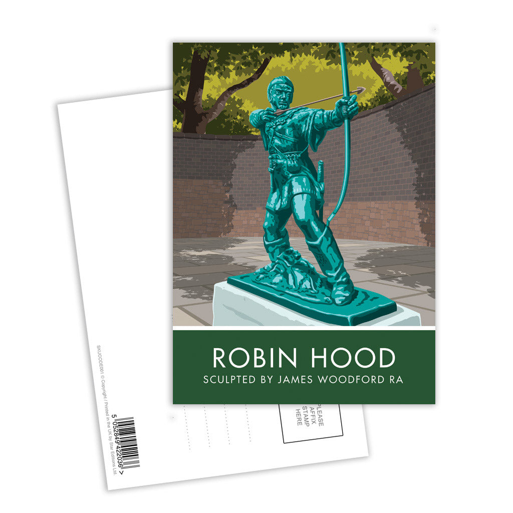 Robin Hood Postcard Pack of 8