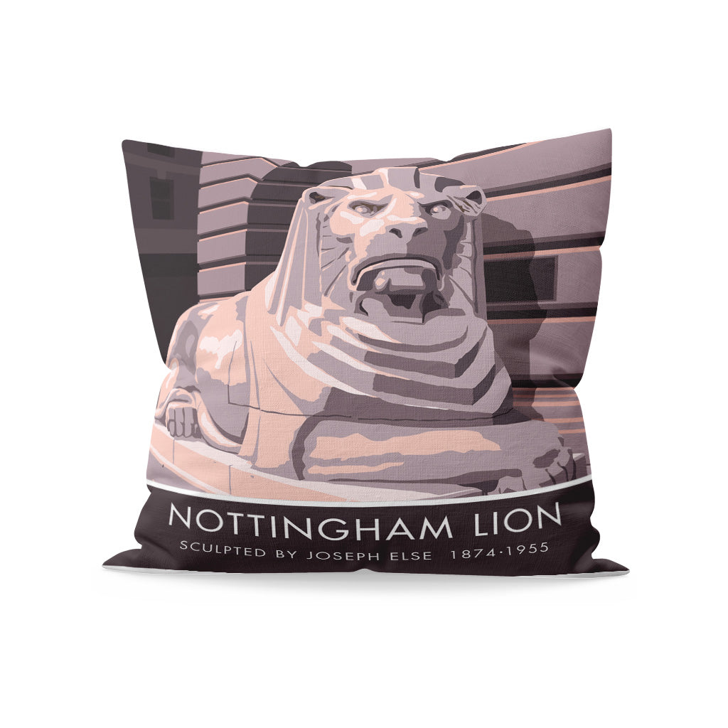 Nottingham Lion Cushion